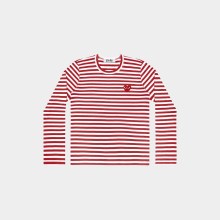 Striped Longsleeve – Red Emblem Knit – red / L Striped Longsleeve – Red Emblem Knit – red / L