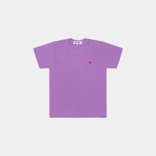 Color Series T-Shirt – Purple/ Small Red Heart Emblem – purple / XL Color Series T-Shirt – Purple/ Small Red Heart Emblem – purple / XL