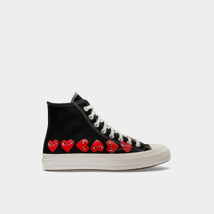 Chuck Taylor 70 Multiheart High Top Black – black / 42 Chuck Taylor 70 Multiheart High Top Black – black / 42