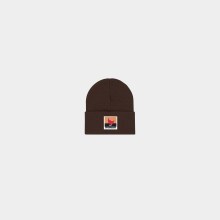 Beanie Logo Square – brown / one size Beanie Logo Square – brown / one size