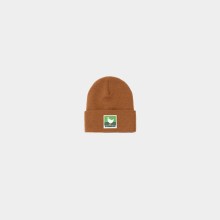 Beanie Logo Square – toffee / one size Beanie Logo Square – toffee / one size