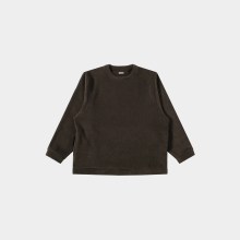 Reverse Fleece Big Crew Sweat – brown / M Reverse Fleece Big Crew Sweat – brown / M