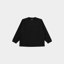 Reverse Fleece Big Crew Sweat – black / M Reverse Fleece Big Crew Sweat – black / M