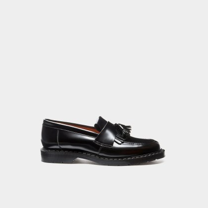 Black Hi-Shine Tassel Loafer – black / 40.5 Black Hi-Shine Tassel Loafer – black / 40.5