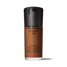 Mac Cosmetics - Studio Fix Fluid SPF 15 24HR Matte Foundation + Oil Control - NC55 Mac Cosmetics - Studio Fix Fluid SPF 15 24HR Matte Foundation + Oil Control - NC55