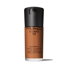Mac Cosmetics - Studio Fix Fluid SPF 15 24HR Matte Foundation + Oil Control - NW43 Mac Cosmetics - Studio Fix Fluid SPF 15 24HR Matte Foundation + Oil Control - NW43
