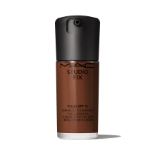Mac Cosmetics - Studio Fix Fluid SPF 15 24HR Matte Foundation + Oil Control - NW55 Mac Cosmetics - Studio Fix Fluid SPF 15 24HR Matte Foundation + Oil Control - NW55