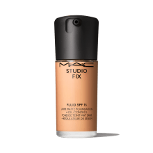 Mac Cosmetics - Studio Fix Fluid SPF 15 24HR Matte Foundation + Oil Control - NW18 Mac Cosmetics - Studio Fix Fluid SPF 15 24HR Matte Foundation + Oil Control - NW18