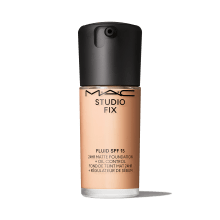 Mac Cosmetics - Studio Fix Fluid SPF 15 24HR Matte Foundation + Oil Control - NW13 Mac Cosmetics - Studio Fix Fluid SPF 15 24HR Matte Foundation + Oil Control - NW13