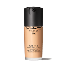 Mac Cosmetics - Studio Fix Fluid SPF 15 24HR Matte Foundation + Oil Control - NC17 Mac Cosmetics - Studio Fix Fluid SPF 15 24HR Matte Foundation + Oil Control - NC17
