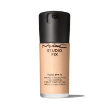 Mac Cosmetics - Studio Fix Fluid SPF 15 24HR Matte Foundation + Oil Control - NC16 Mac Cosmetics - Studio Fix Fluid SPF 15 24HR Matte Foundation + Oil Control - NC16