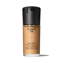 Mac Cosmetics - Studio Fix Fluid SPF 15 24HR Matte Foundation + Oil Control - NC38 Mac Cosmetics - Studio Fix Fluid SPF 15 24HR Matte Foundation + Oil Control - NC38