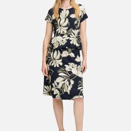 Printshirt mit Gummizug – Bild 2