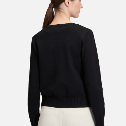 Strick-Cardigan mit Reißverschluss Strick-Cardigan mit Reißverschluss