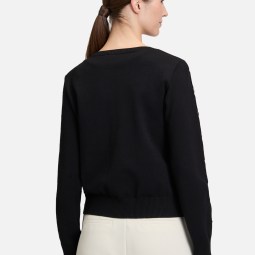 Strick-Cardigan mit Reißverschluss Strick-Cardigan mit Reißverschluss