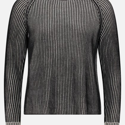 Grobstrick-Pullover mit Rippenstruktur – Bild 3