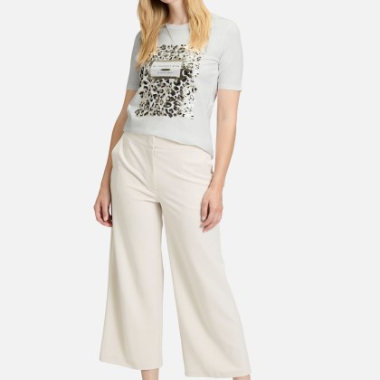 Basic Shirt mit Aufdruck – Bild 2