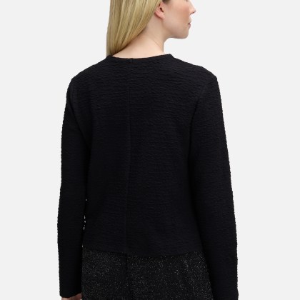 Sweatjacke mit Knöpfen Sweatjacke mit Knöpfen