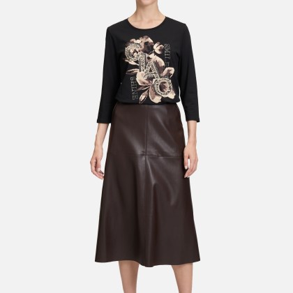 Basic Shirt mit Placement – Bild 2