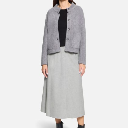 Blazer-Jacke mit Knöpfen – Bild 2