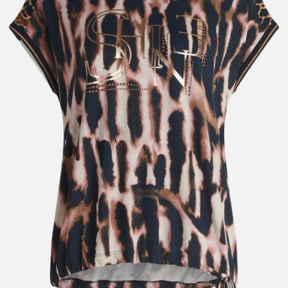 Printshirt mit Tunnelzug – Bild 3