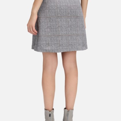 Karo-Rock mit Reißverschluss Karo-Rock mit Reißverschluss