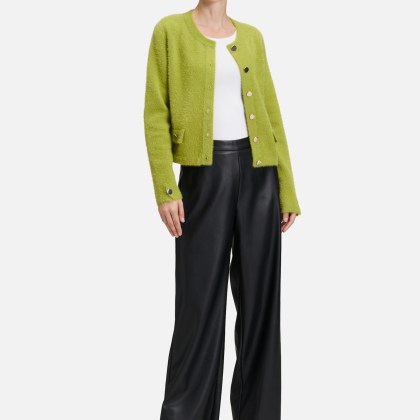 Casual-Strickjacke mit Knopfleiste – Bild 2