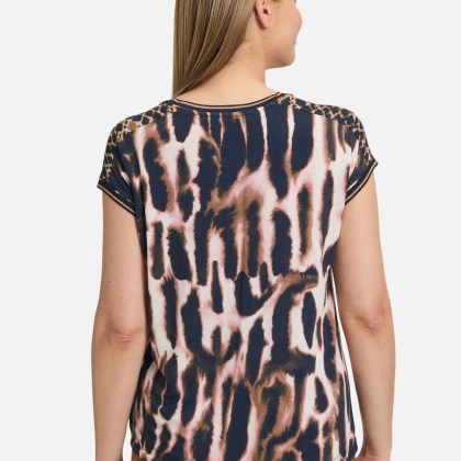 Printshirt mit Tunnelzug Printshirt mit Tunnelzug