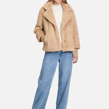 Outdoorjacke mit Plüsch – Bild 2