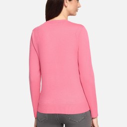 Basic-Strickpullover mit Rundhalsausschnitt Basic-Strickpullover mit Rundhalsausschnitt