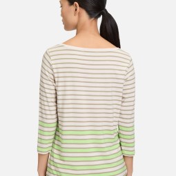 Ringelshirt mit U-Boot-Ausschnitt Ringelshirt mit U-Boot-Ausschnitt