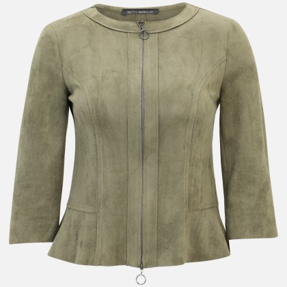 Blazer-Jacke mit Reißverschluss – Bild 3