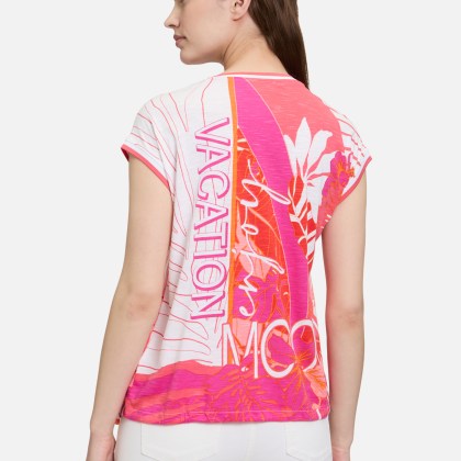 Printshirt mit Tunnelzug Printshirt mit Tunnelzug