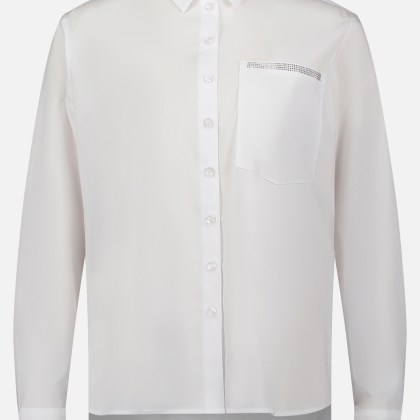 Hemdbluse mit Kragen – Bild 3