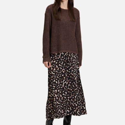 Grobstrick-Pullover mit Pailletten – Bild 2