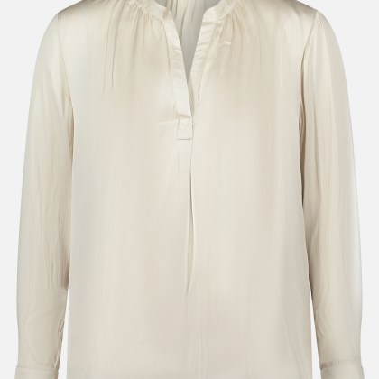 Satin-Bluse langarm – Bild 3