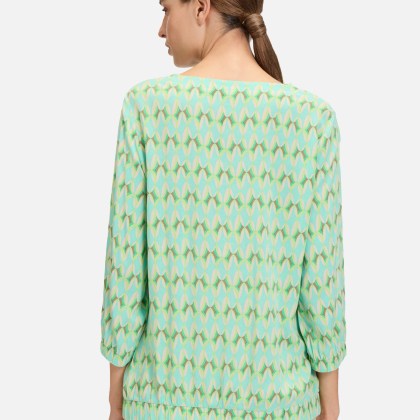 Schlupfbluse mit Muster Schlupfbluse mit Muster