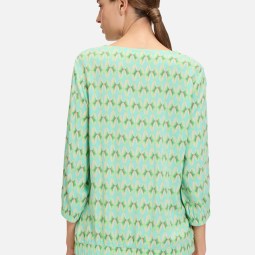 Schlupfbluse mit Muster Schlupfbluse mit Muster