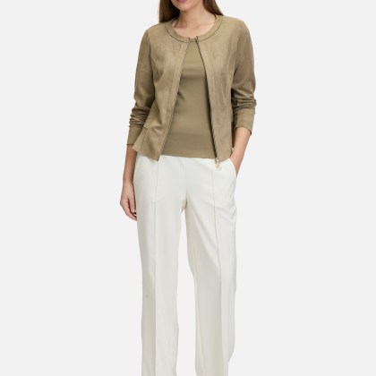 Blazer-Jacke mit Reißverschluss – Bild 2