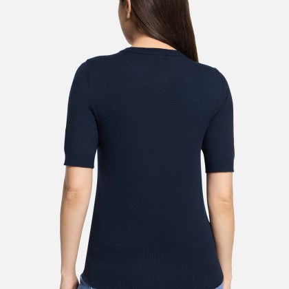 Basic-Pullover kurzarm Basic-Pullover kurzarm