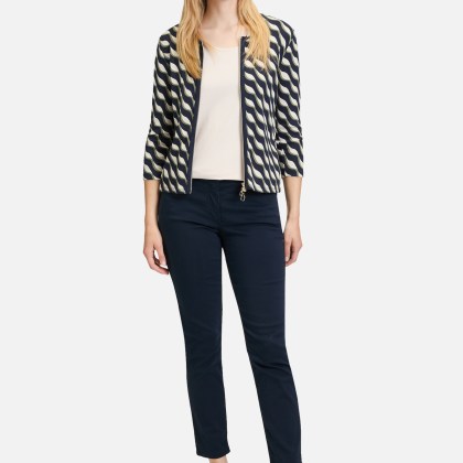 Shirtjacke mit Rippenstruktur – Bild 2