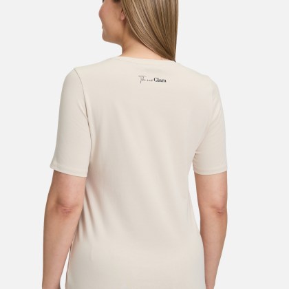 Basic Shirt mit Placement Basic Shirt mit Placement