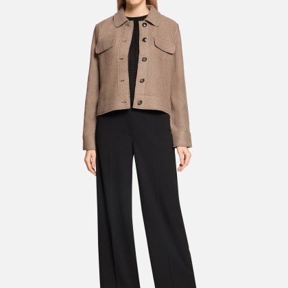 Blazer-Jacke mit aufgesetzten Taschen – Bild 2