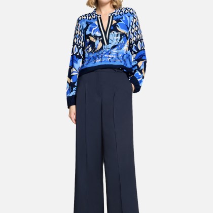 Longbluse mit Stehkragen – Bild 2