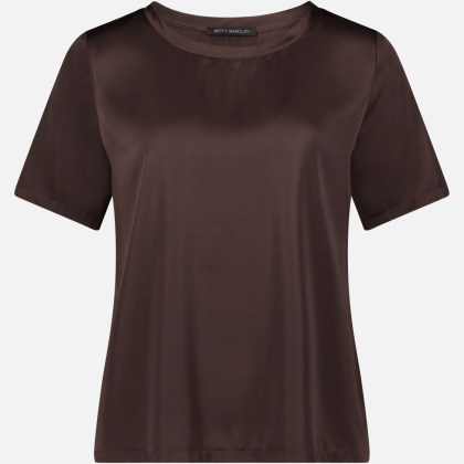 Schlupfbluse mit Rundhalsausschnitt – Bild 3