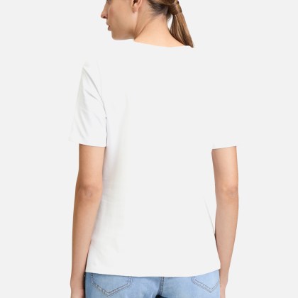 Basic Shirt mit Aufdruck Basic Shirt mit Aufdruck