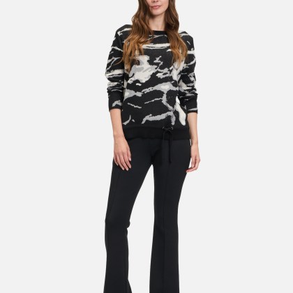 Strickpullover mit Jacquard – Bild 2