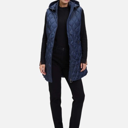 Steppweste mit abnehmbarer Kapuze – Bild 2