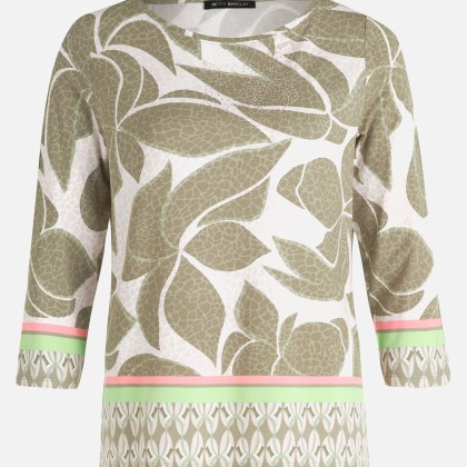 Basic Shirt mit Print – Bild 3