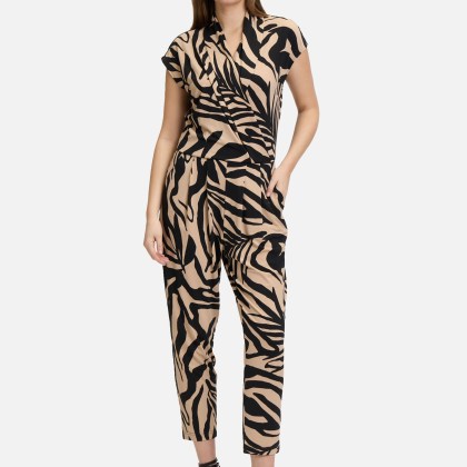 Jumpsuit mit Eingrifftaschen – Bild 2